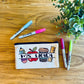 Your Custom Personalized Teacher Zipper Pouch; Pencil Bag;  # teacher tools; Makeup Bag; Essential Oil