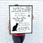 Sanderson Sisters; Twist the bones and bend the back; hocus pocus; halloween sign