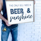 The only B.S. I need is beer and sunshine