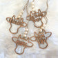Farmhouse Car Charm Review Mirror Hanging Tag Cow Chicken Pig Mama Bead