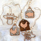 Farmhouse Car Charm Review Mirror Hanging Tag Cow Chicken Pig Mama Bead