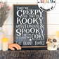 They are Creepy and their cooky; Halloween; family custom name; saralita designs; addams family