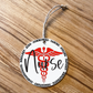 Nurse Circle acrylic Ornament; Holiday; Christmas; Gift