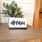 2025 Word on Wood; Shelf Sitter Removable Sign
