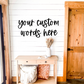 Custom 3D Wood Cut outs- We Design with You!