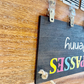 Black and Colorful Acrylic Classroom Hall Passes