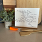 Your handwritten Recipe/Letter transferred to wood Sign