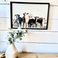 Black and Red Angus cows Calf Farm Animal wood sign Simply Country Ranch