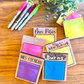 Custom Personalized Sticky note holder gift teacher gift