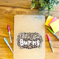 Leopard Custom Personalized Teacher Name Clipboards