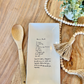 Your handwritten Recipe/Letter transferred to serving platter plate dish porcelain
