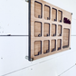 Custom Personalized School Years Photo Frame acrylic wood sign | K to Graduation Picture Frame | Wallet Photos | 5 X 7 Photos