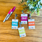 Colorful Bright Custom Acrylic Classroom Hall Passes