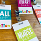 Personalized Bright and Colorful Teacher Appreciation Care Wood Sign Box
