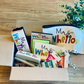 Personalized Bright and Colorful Teacher Appreciation Care Wood Sign Box