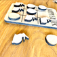Easter tic tac toe wood boards