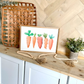 Carrots Easter wood sign new easter 23