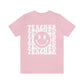 Groovy Teacher Retro Unisex Jersey Short Sleeve Tee