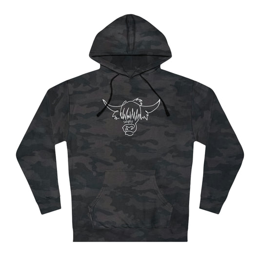 Simply Highland Cow Unisex Hooded Sweatshirt