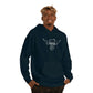 Simply Highland Cow Unisex Hooded Sweatshirt
