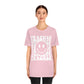 Groovy Teacher Retro Unisex Jersey Short Sleeve Tee