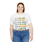 Love like miss honey favorite famous teacher shirt Unisex Jersey Short Sleeve Tee