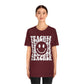 Groovy Teacher Retro Unisex Jersey Short Sleeve Tee