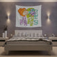 Take Chances Make mistakes Get Messy ms Frizzle Printed Wall Tapestry