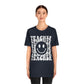 Groovy Teacher Retro Unisex Jersey Short Sleeve Tee