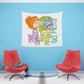 Take Chances Make mistakes Get Messy ms Frizzle Printed Wall Tapestry