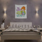 Take Chances Make mistakes Get Messy ms Frizzle Printed Wall Tapestry