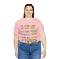 Love like miss honey favorite famous teacher shirt Unisex Jersey Short Sleeve Tee