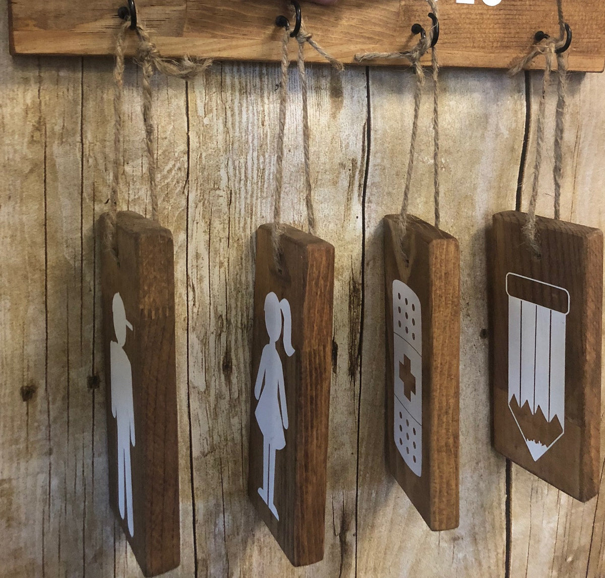 Classroom Wood  Hall Passes