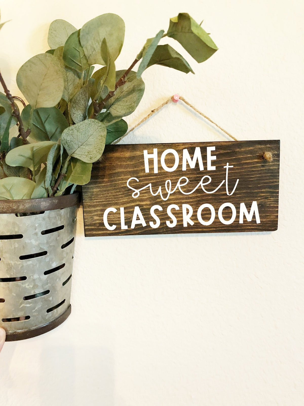Home Sweet Classroom Hanging Sign