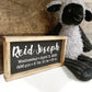 Baby Stats Wood Sign