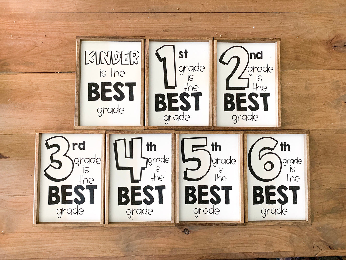 Grade Level Signs