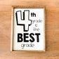 Grade Level Signs