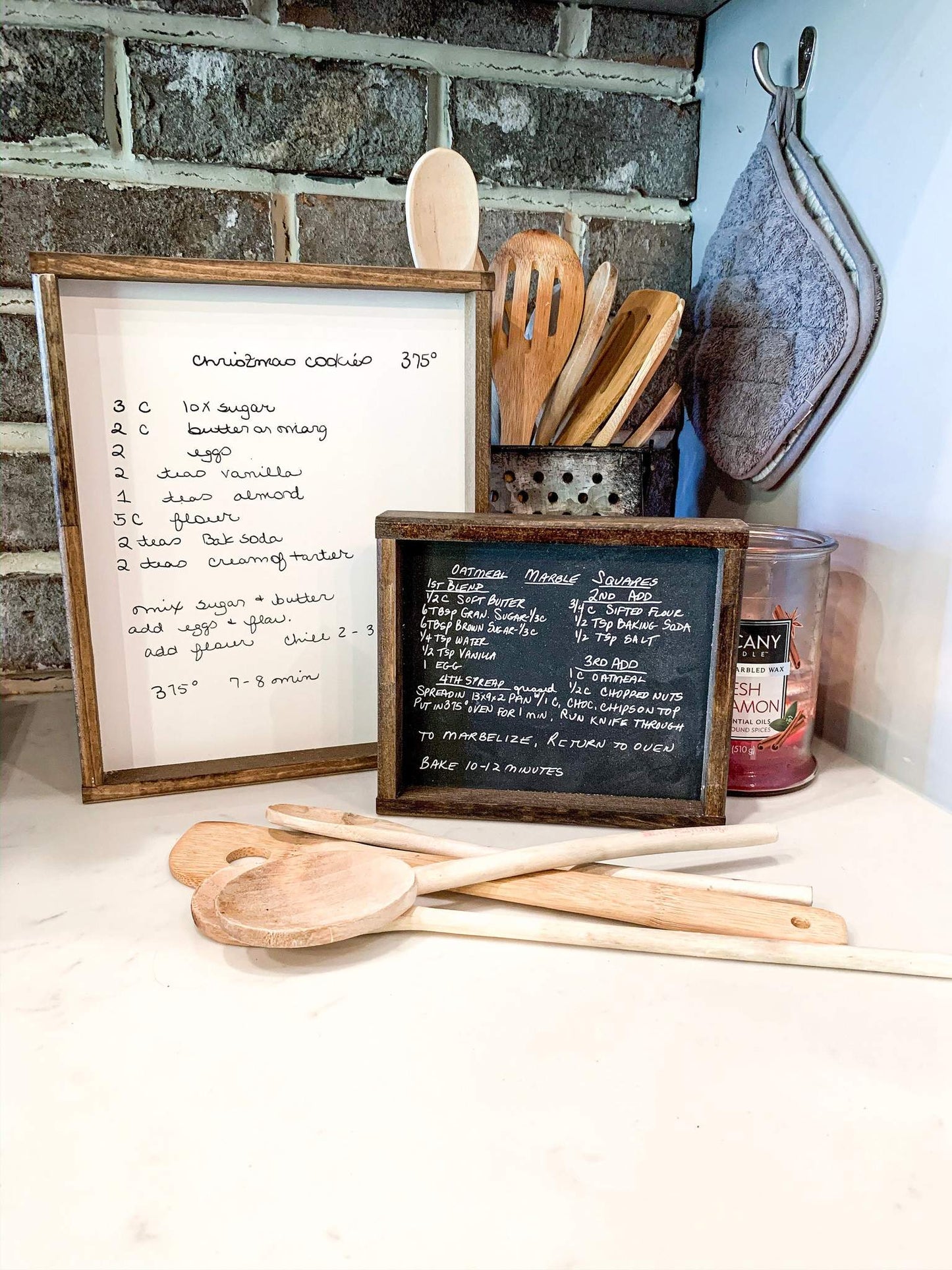 Your handwritten Recipe/Letter transferred to wood Sign