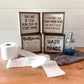 Bathroom Humor Signs