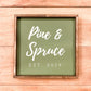Your business logo printed onto wood