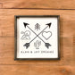 Your business logo printed onto wood