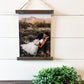 Your Photo Printed on Wood Scroll Sign; Photograph