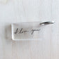 Your handwritten Family Note on Acrylic Keychain; Kid Drawing; Mothers Day; Letter; Custom; personalized; Acrylic;