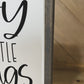 Enjoy the little things Farmhouse wood sign