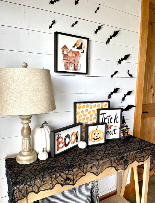 Watercolor Halloween Wood Sign Bundle 2022