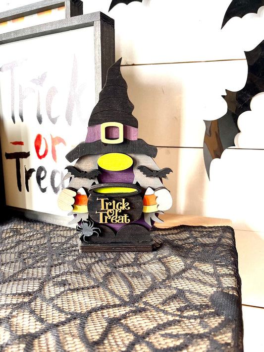 diy 3d halloween witch paint kit