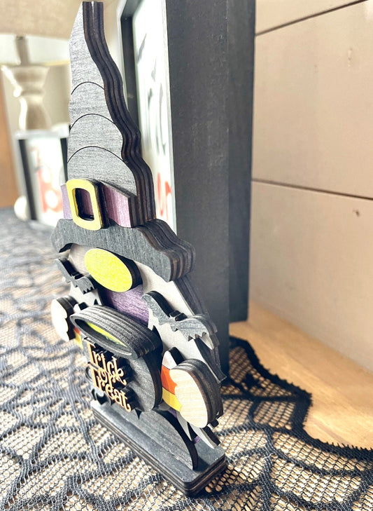 diy 3d halloween witch paint kit
