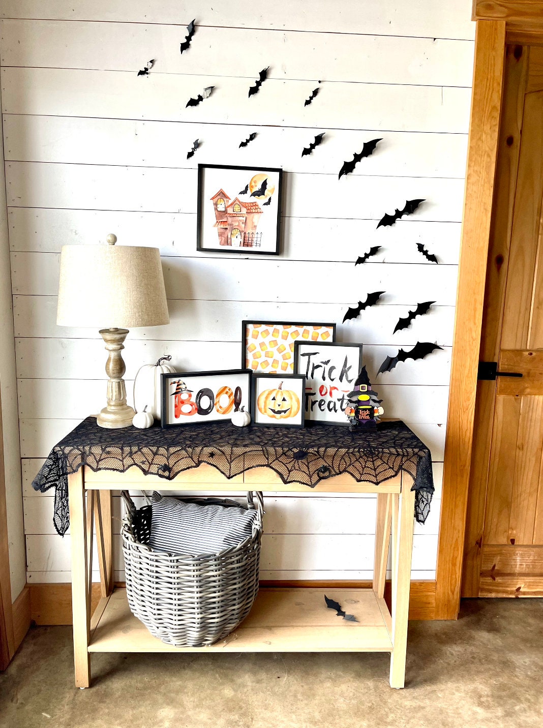 Watercolor Halloween Wood Sign Bundle 2022