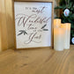 Red It's the most wonderful time of the year christmas wood sign