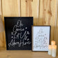 oh come let us adore him christmas tree shaped wood sign